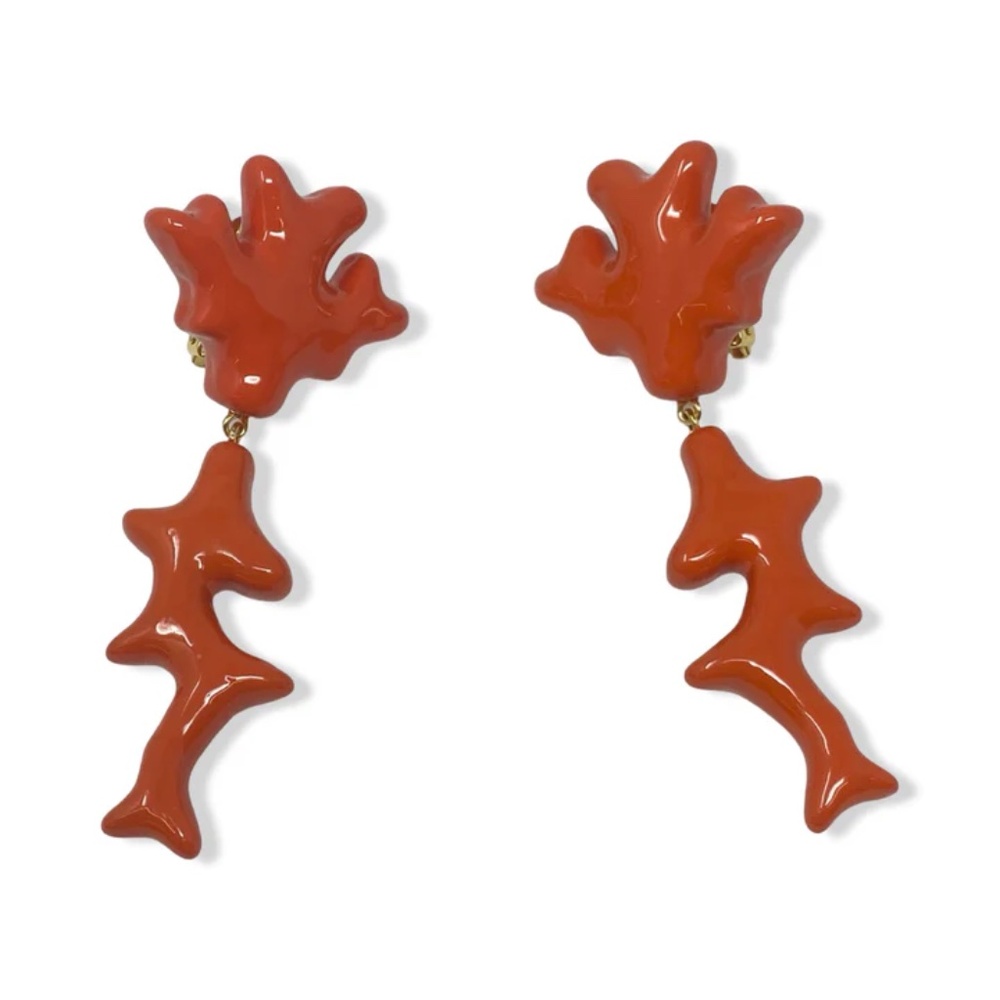 Julietta Coral Earrings